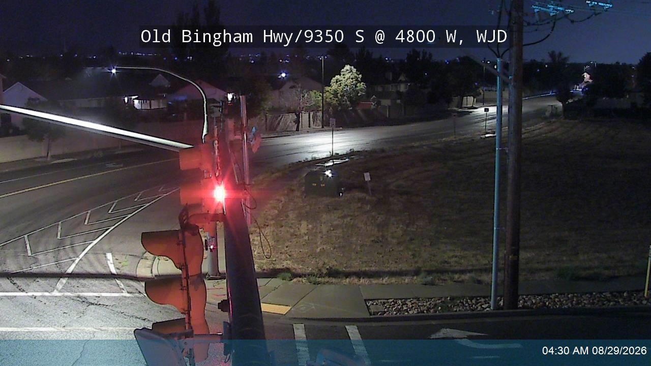 Old Bingham Hwy / 9350 S @ 4800 W, WJD live camera view