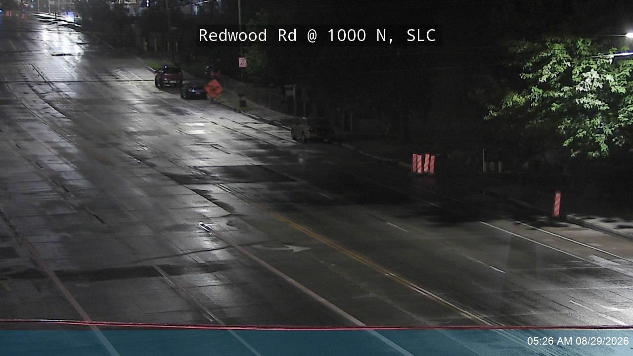 Redwood Rd / SR-68 @ 1000 N, SLC live camera view