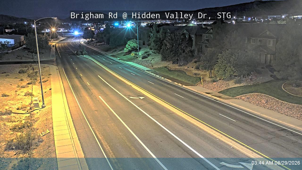 Brigham Rd @ Hidden Valley Dr, STG live camera view