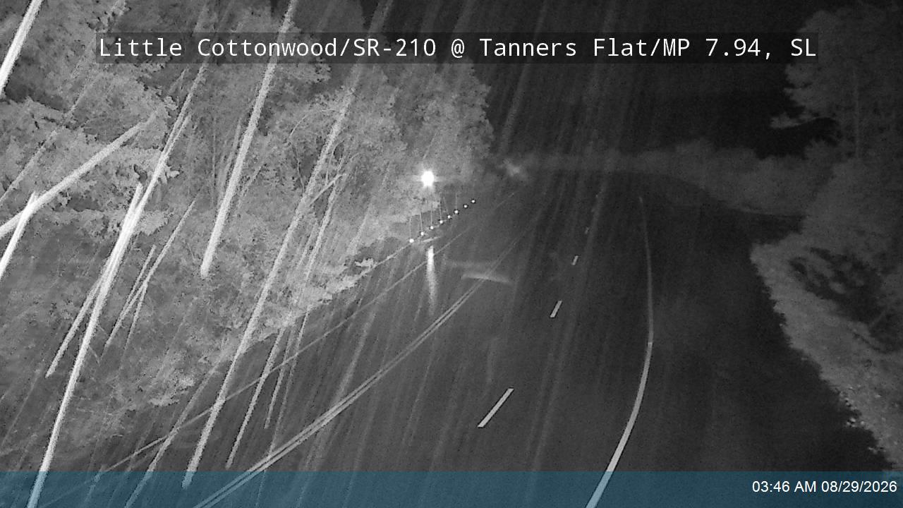 Little Cottonwood Rd / SR-210 @ Tanners Flat / MP 7.94, SL live camera view