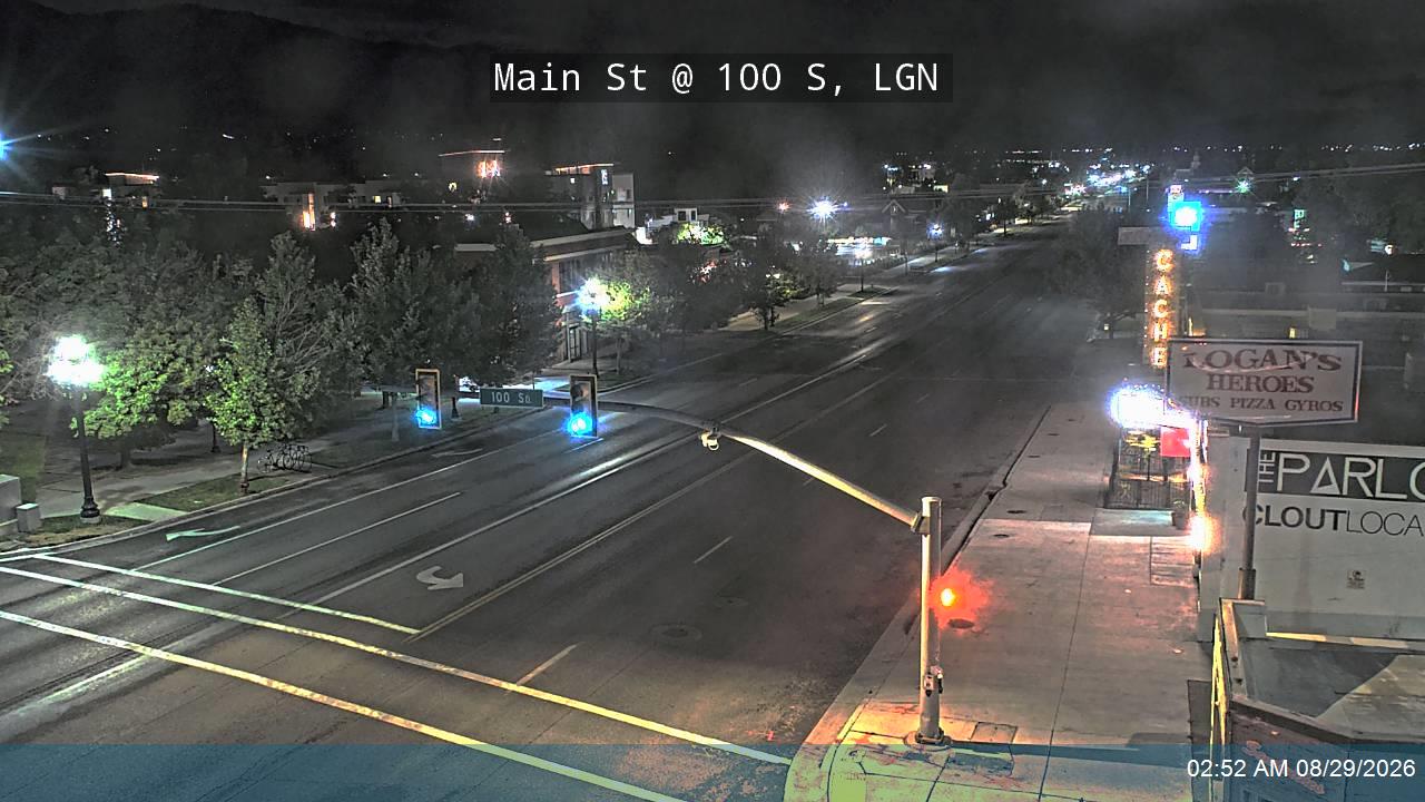 Main St / US-89/91 @ 100 S, LGN live camera view
