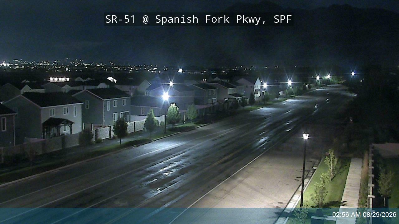 SR-51 @ Spanish Fork Pkwy, SPF live camera view
