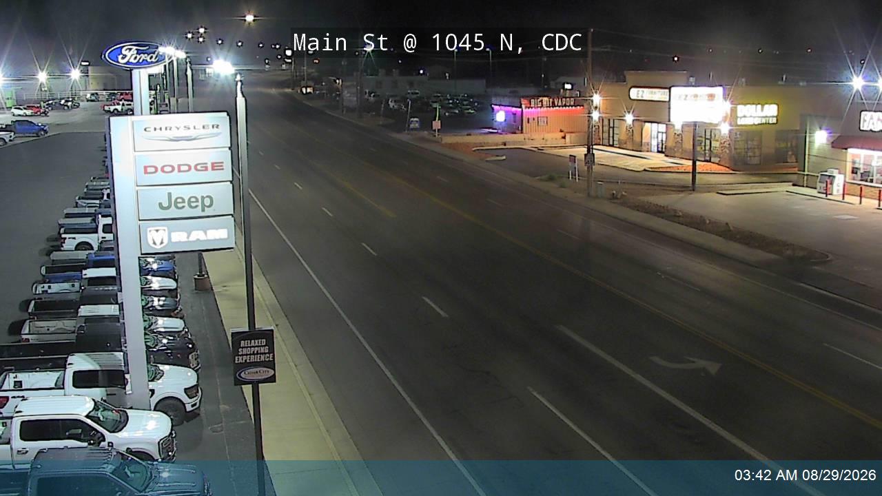 Main St / SR-130 @ 1045 N / Knoll St, CDC live camera view