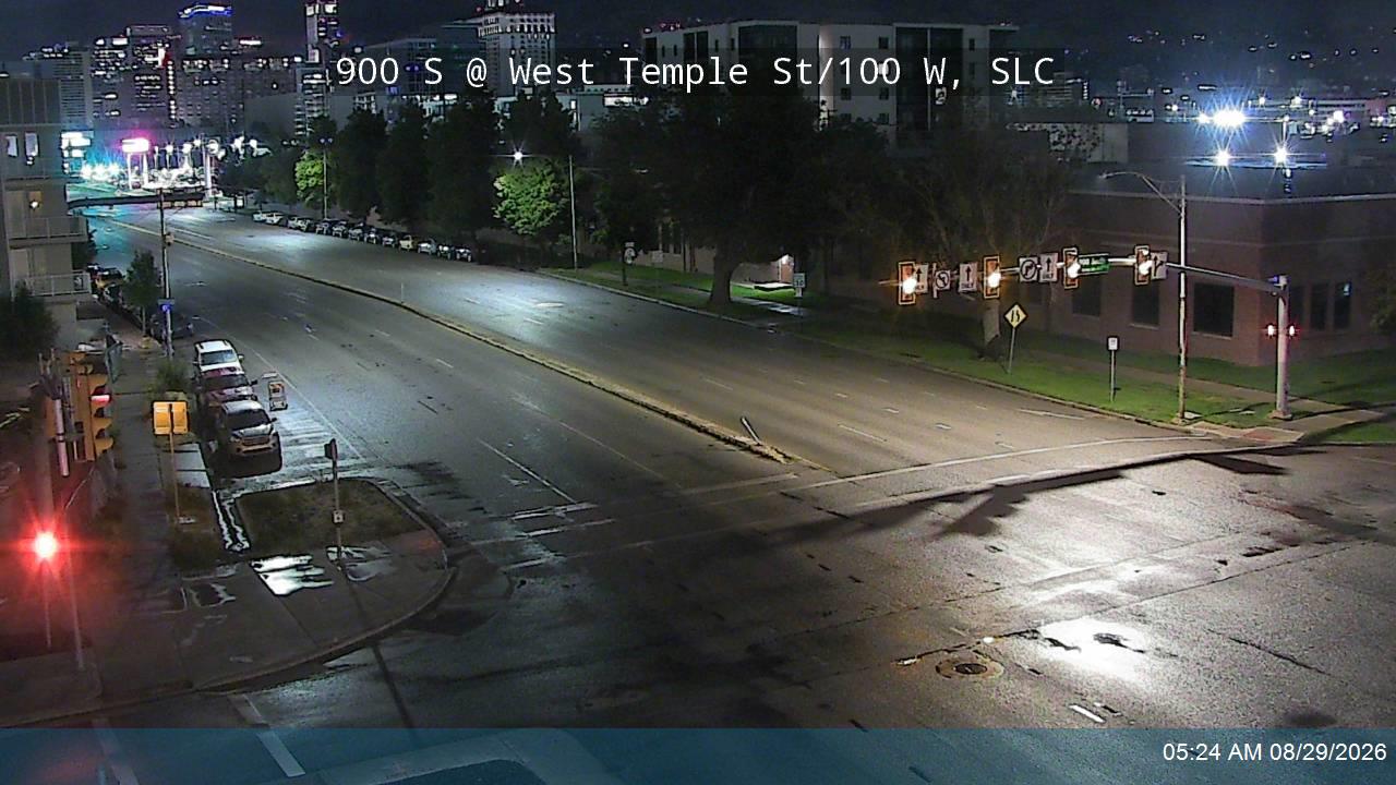 900 S @ West Temple St / 100 W, SLC live camera view