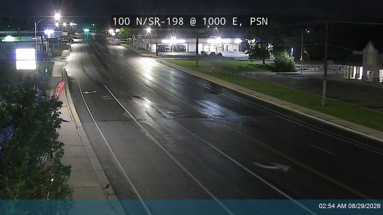 100 N / SR-198 @ 1000 E, PSN live camera view