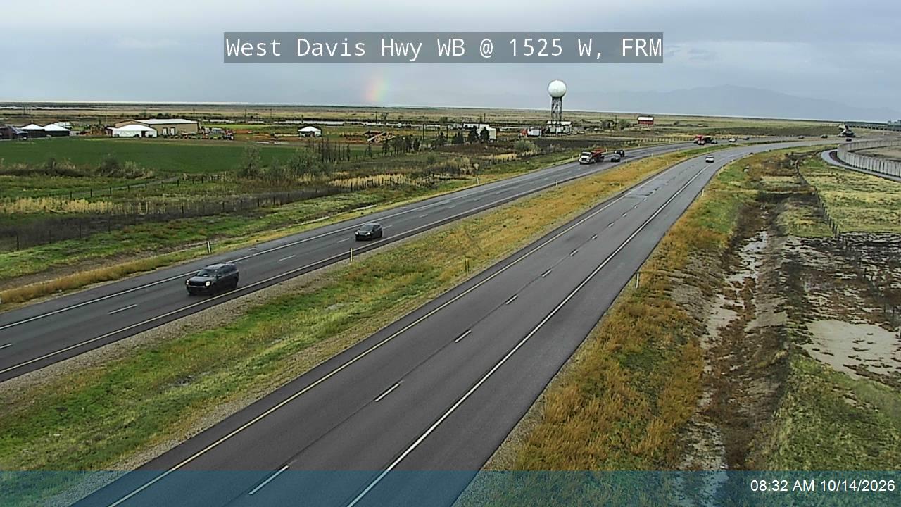 West Davis Hwy / SR-177 WB @ 1525 W / MP 1.49, FRM live camera view