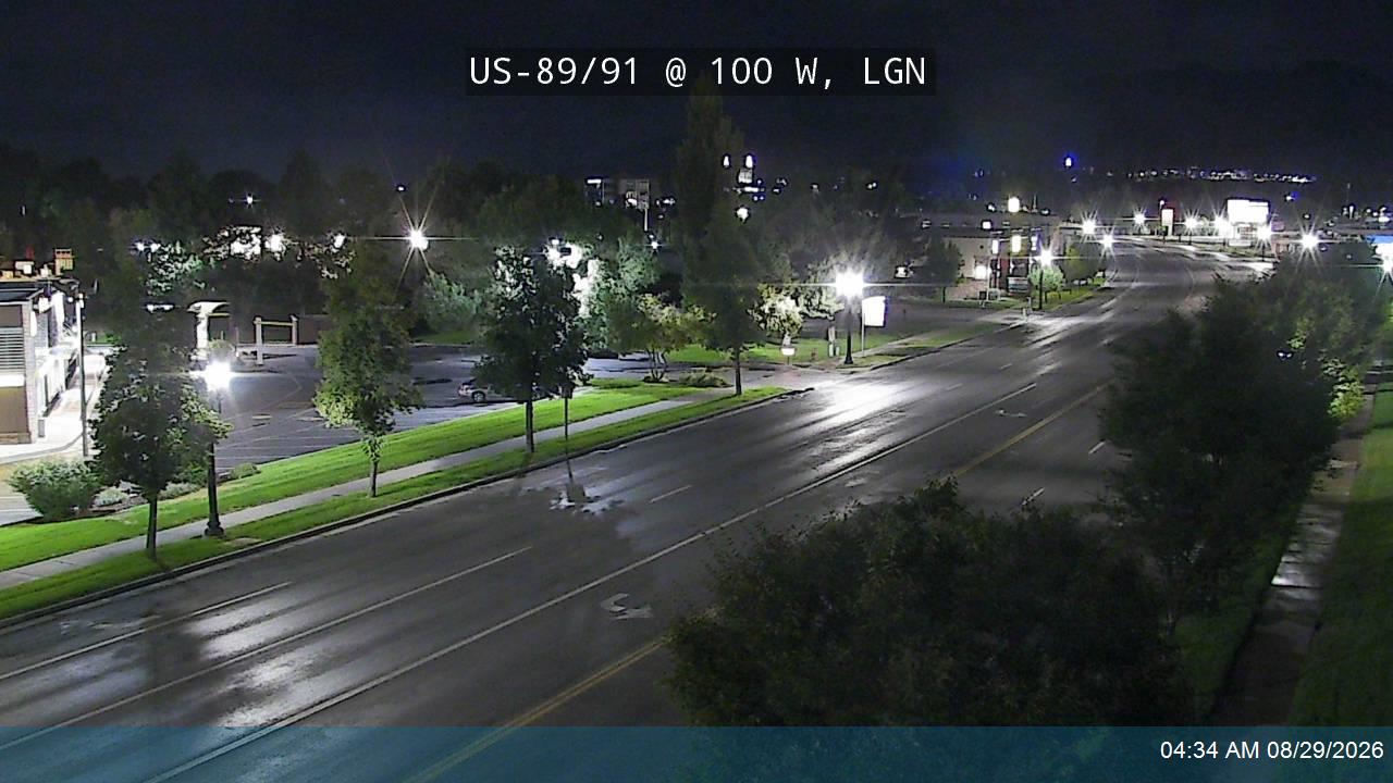 US-89/91 @ 100 W, LGN live camera view