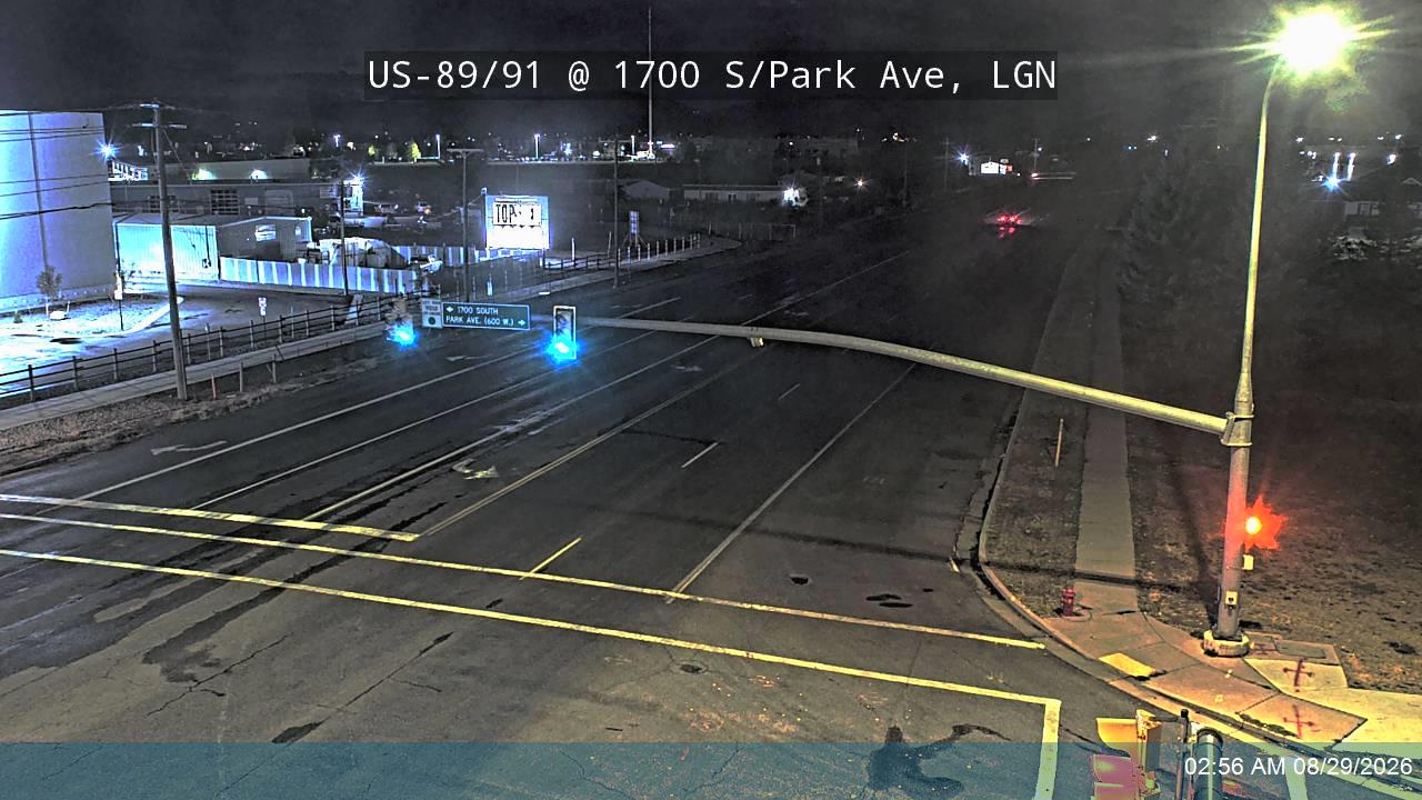 US-89/91 @ 1700 S / Park Ave / 600 W, LGN live camera view