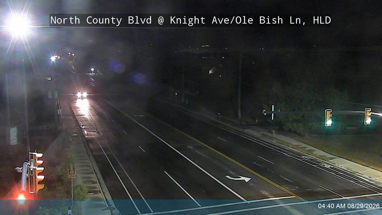 North County Blvd / SR-129 @ Knight Ave / Ole Bish Ln, HLD live camera view