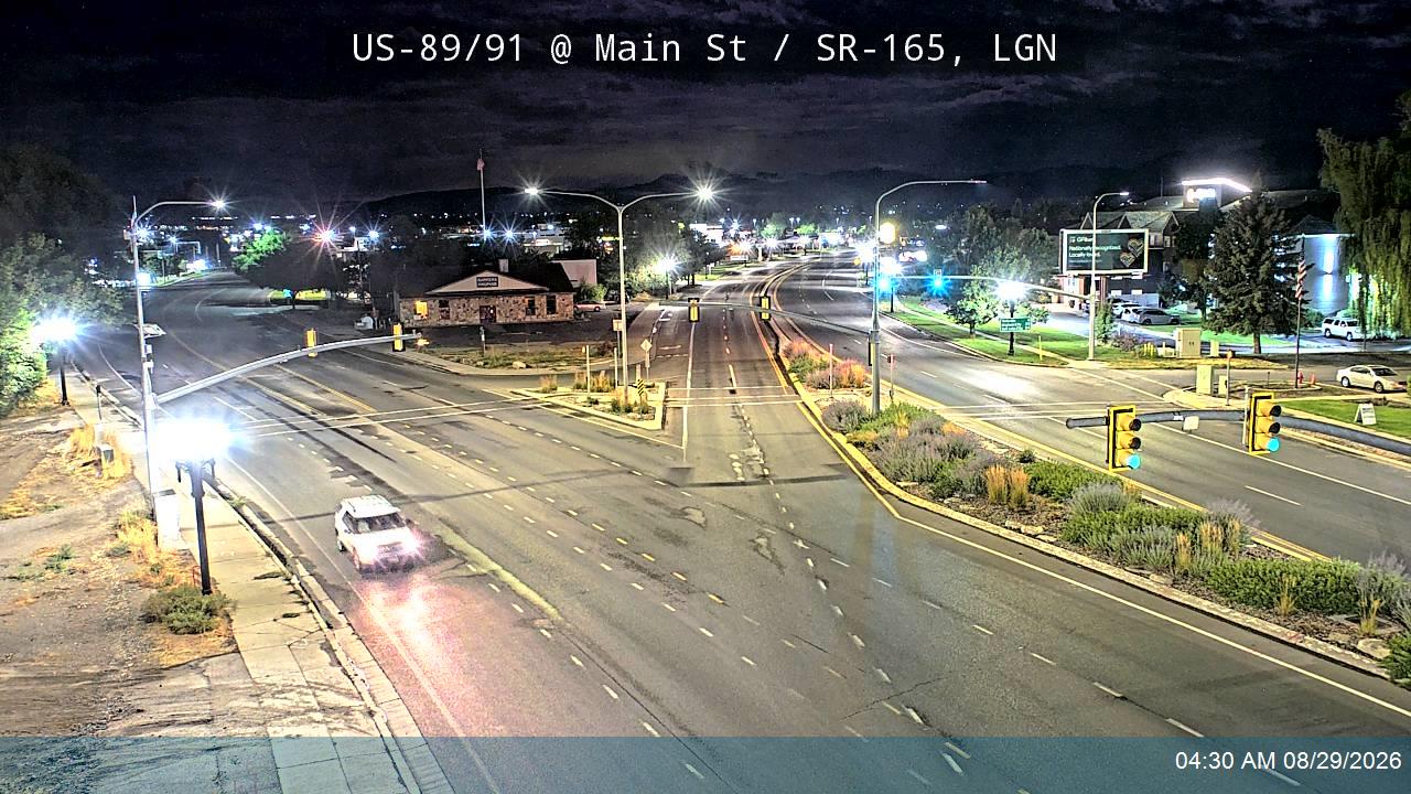 US-89/91 @ Main St / SR-165, LGN live camera view