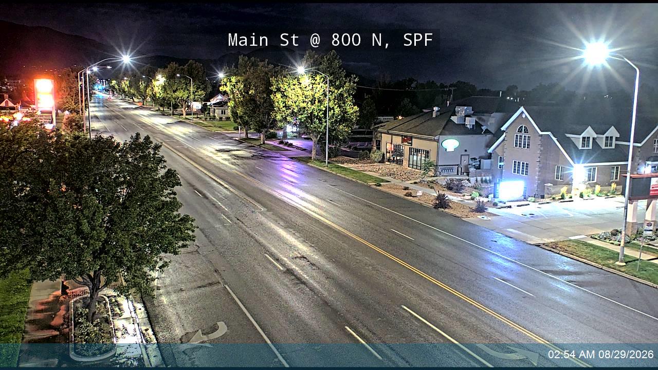 Main St / SR-156 @ 800 N, SPF live camera view
