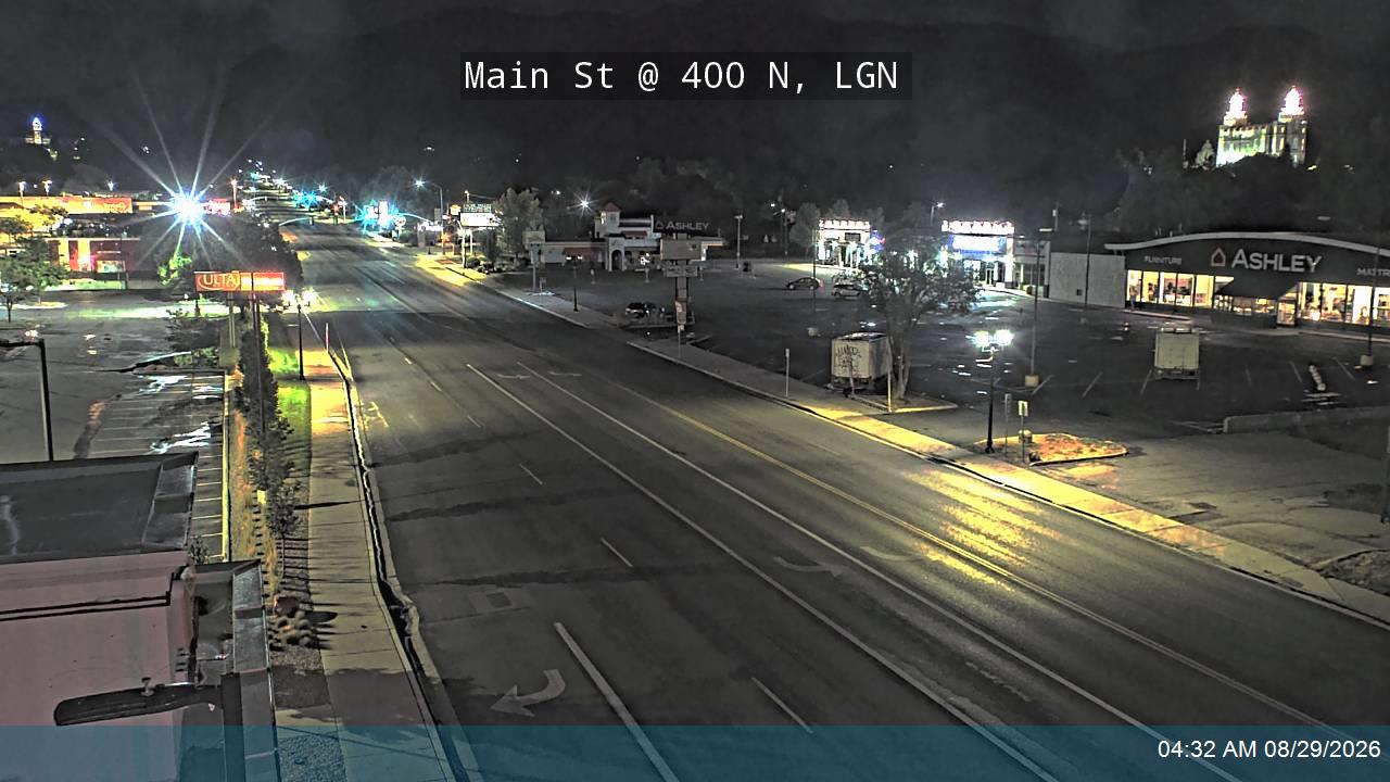 Main St / US-89/91 @ 400 N / US-89, LGN live camera view