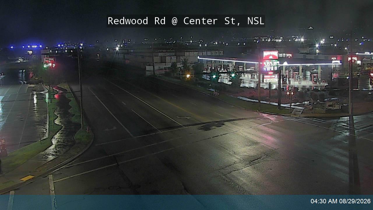Redwood Rd / SR-68 @ Center St, NSL live camera view