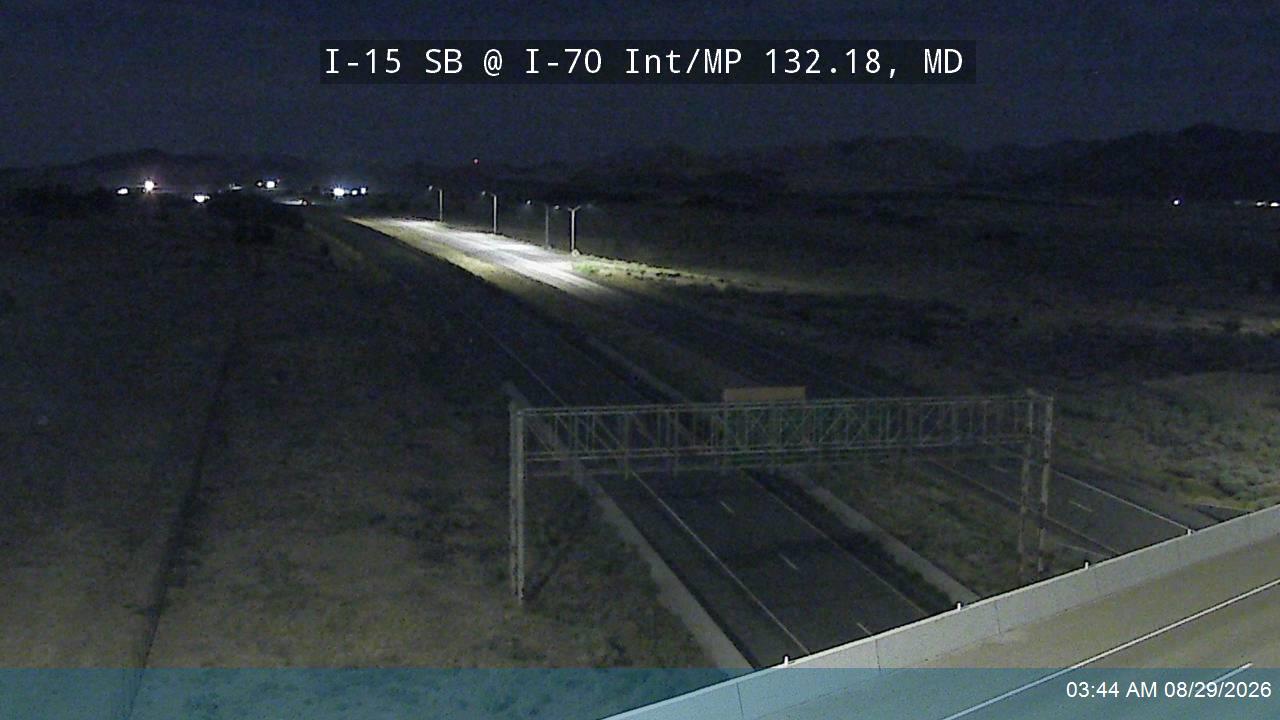 I-15 SB @ I-70 Interchange / MP 132.18, MD live camera view
