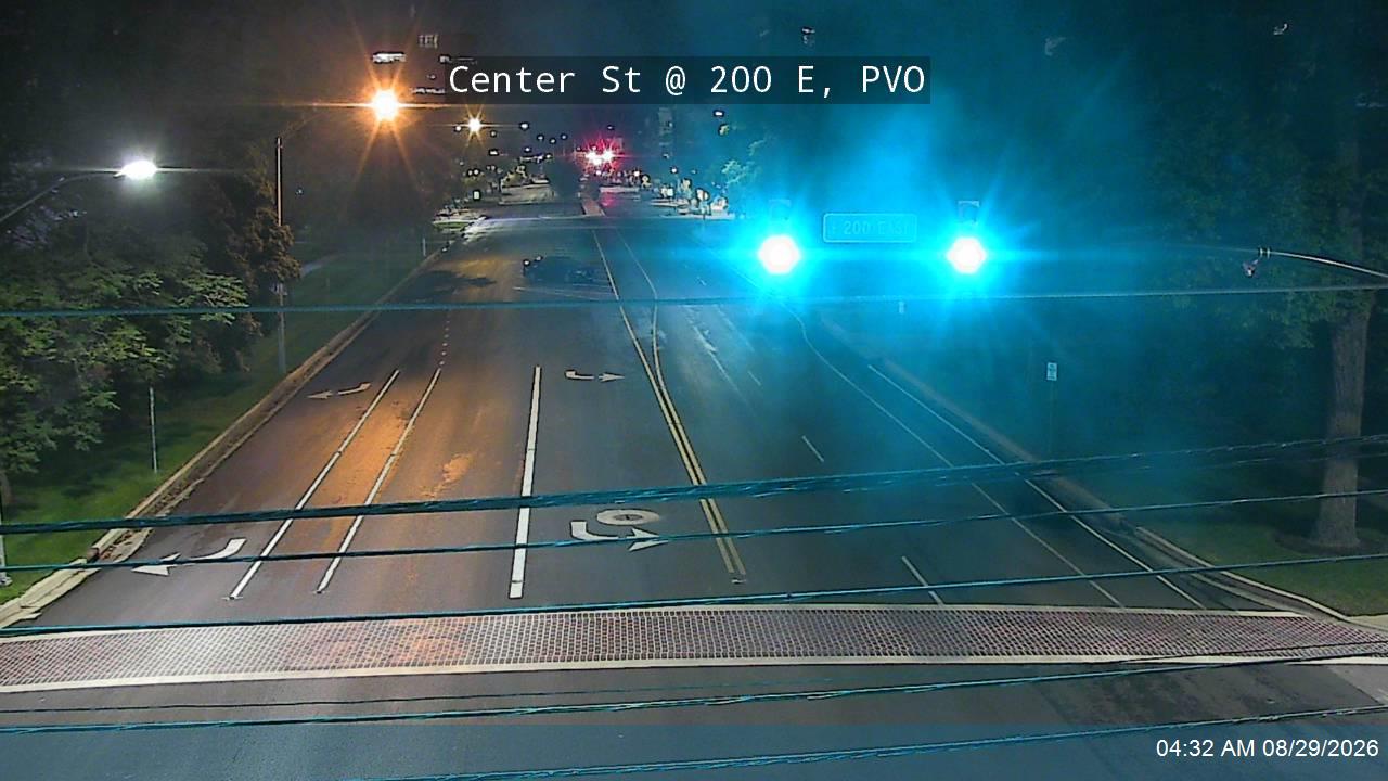 Center St @ 200 E, PVO live camera view