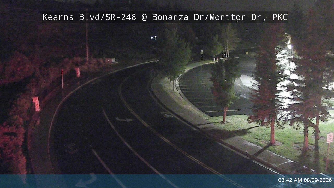 Kearns Blvd / SR-248 @ Bonanza Dr / Monitor Dr, PKC live camera view