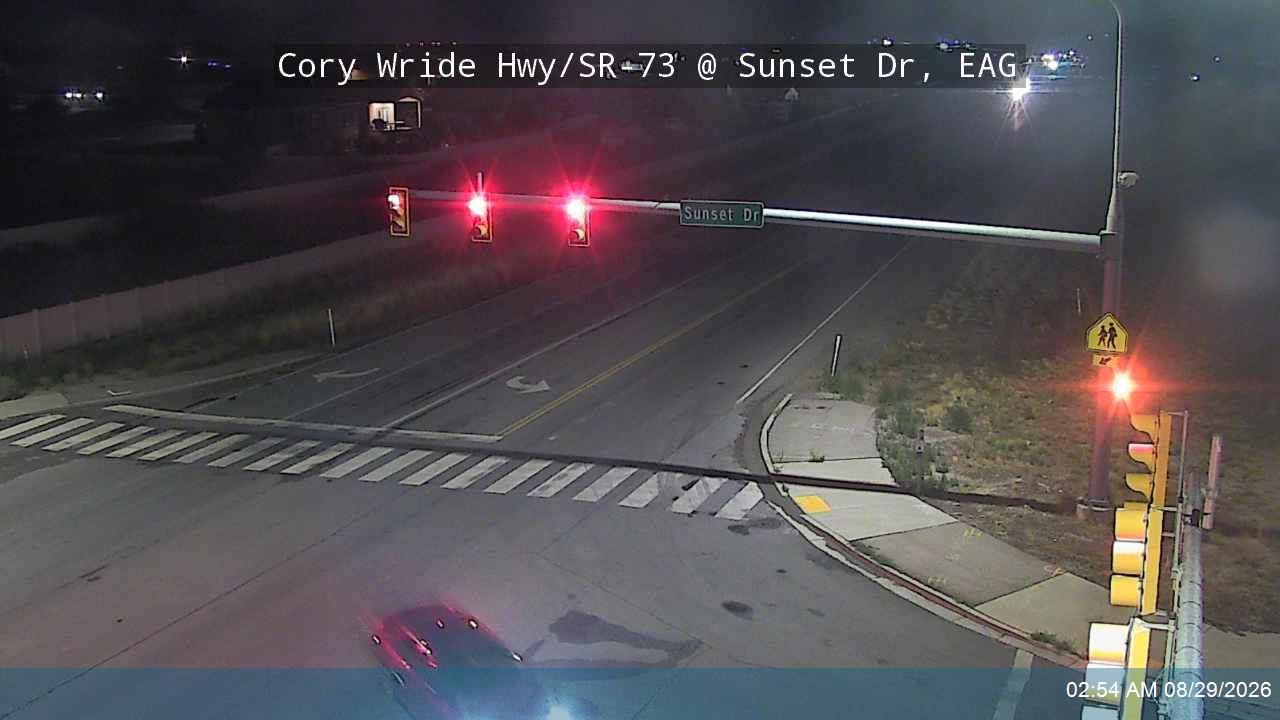 Cory Wride Hwy / SR-73 @ Sunset Dr, EAG live camera view
