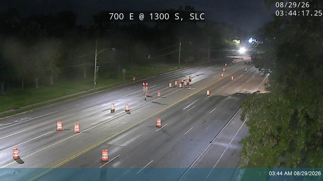 700 E / SR-71 @ 1300 S, SLC live camera view