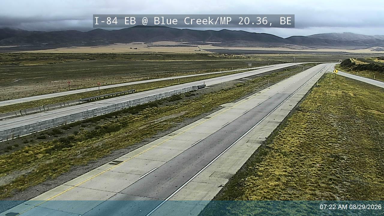 I-84 EB @ Blue Creek / MP 20.36, BE live camera view
