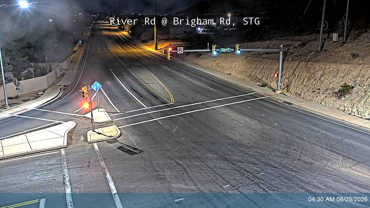 River Rd @ Brigham Rd, STG live camera view
