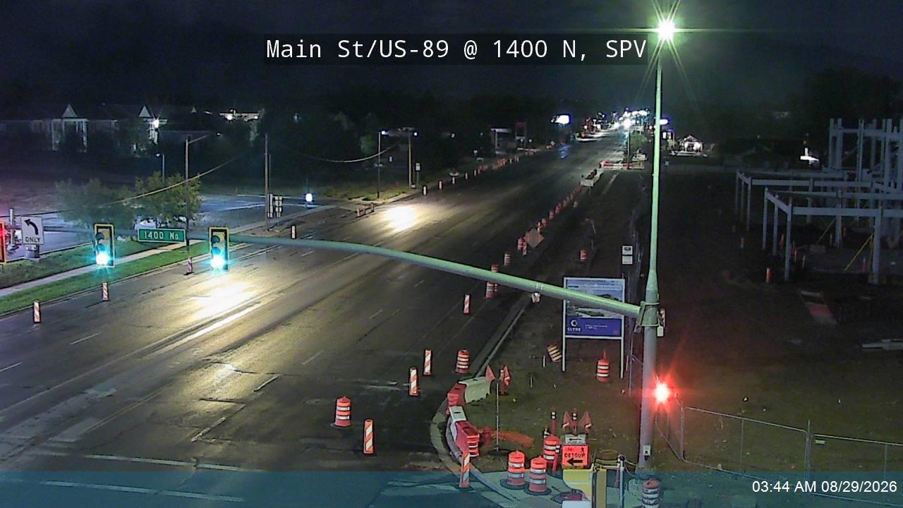 Main St / US-89 @ 1400 N / SR-75, SPV live camera view
