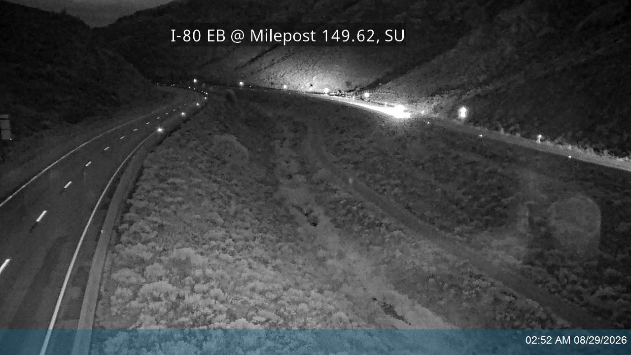I-80 EB @ Milepost 149.62, SU live camera view