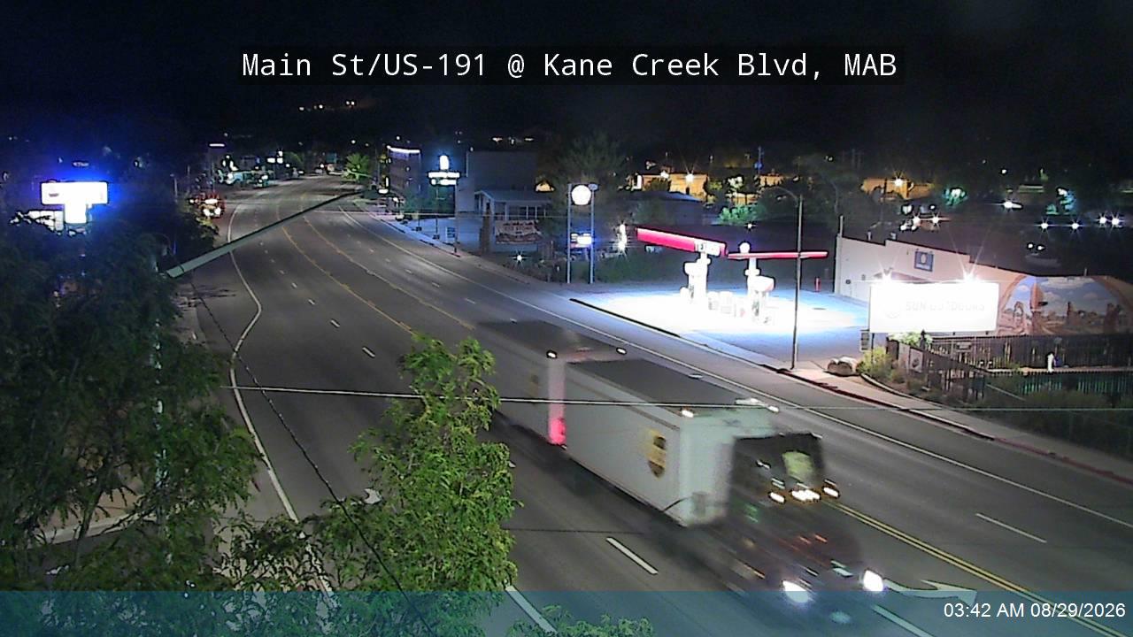 Main St / US-191 @ Kane Creek Blvd, MAB live camera view