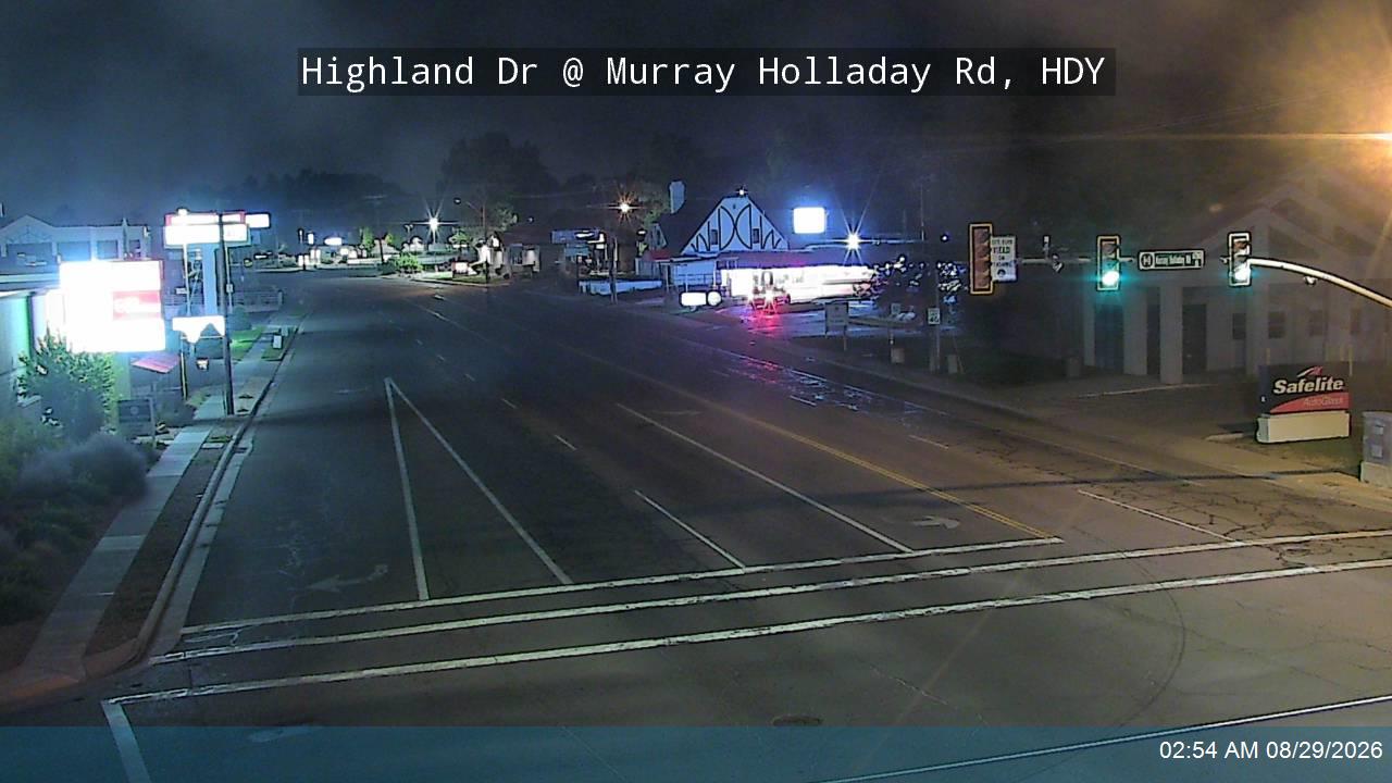 Highland Dr / 1830 E @ Murray Holladay Rd / 4780 S, HDY live camera view