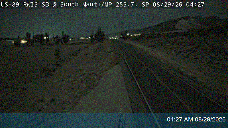 US-89 RWIS SB @ Milepost 253.72, MTI live camera view