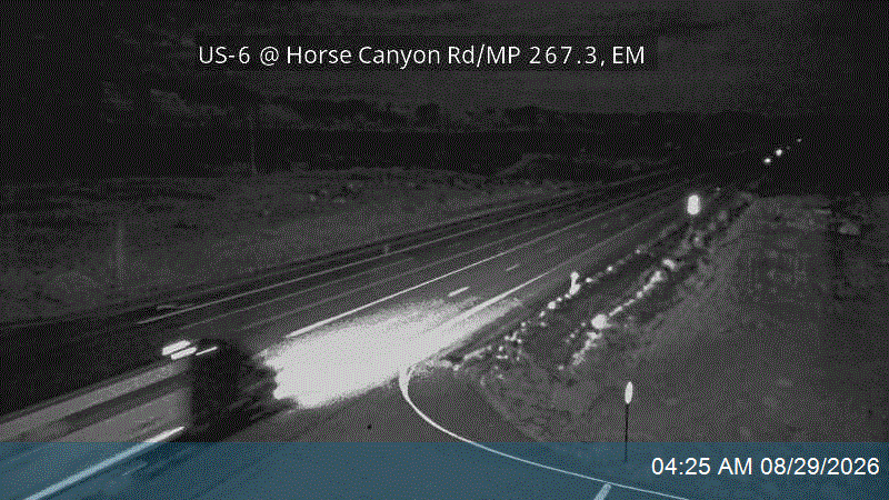 US-6 @ Horse Canyon Rd / MP 267.3, EM live camera view