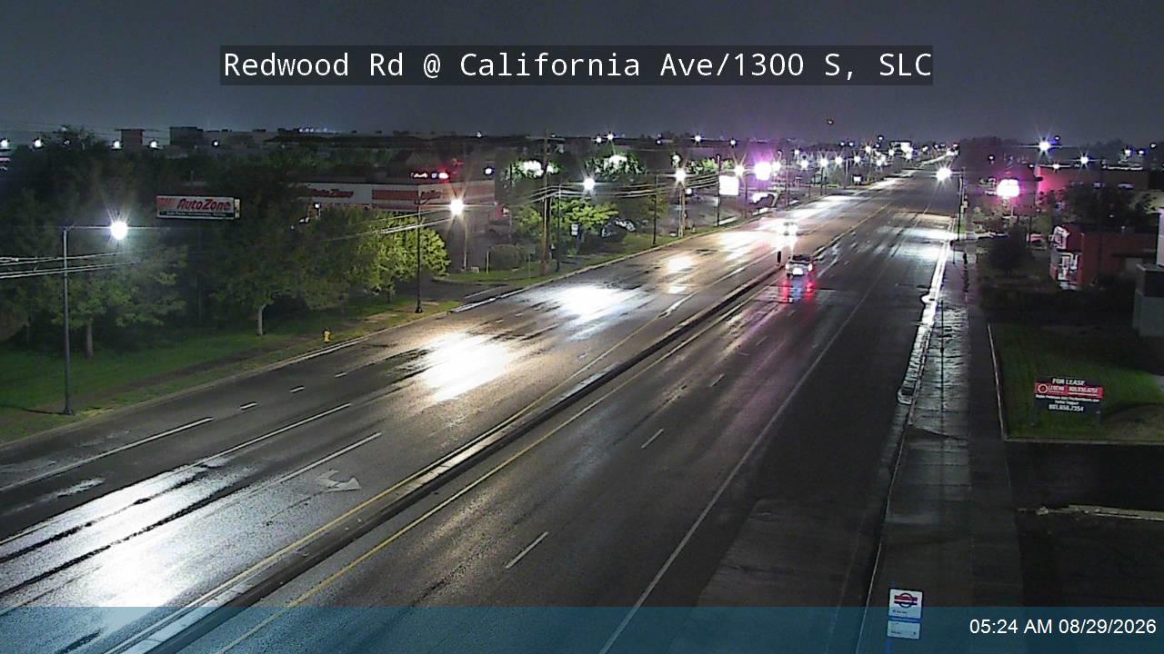 Redwood Rd / SR-68 @ California Ave, SLC live camera view