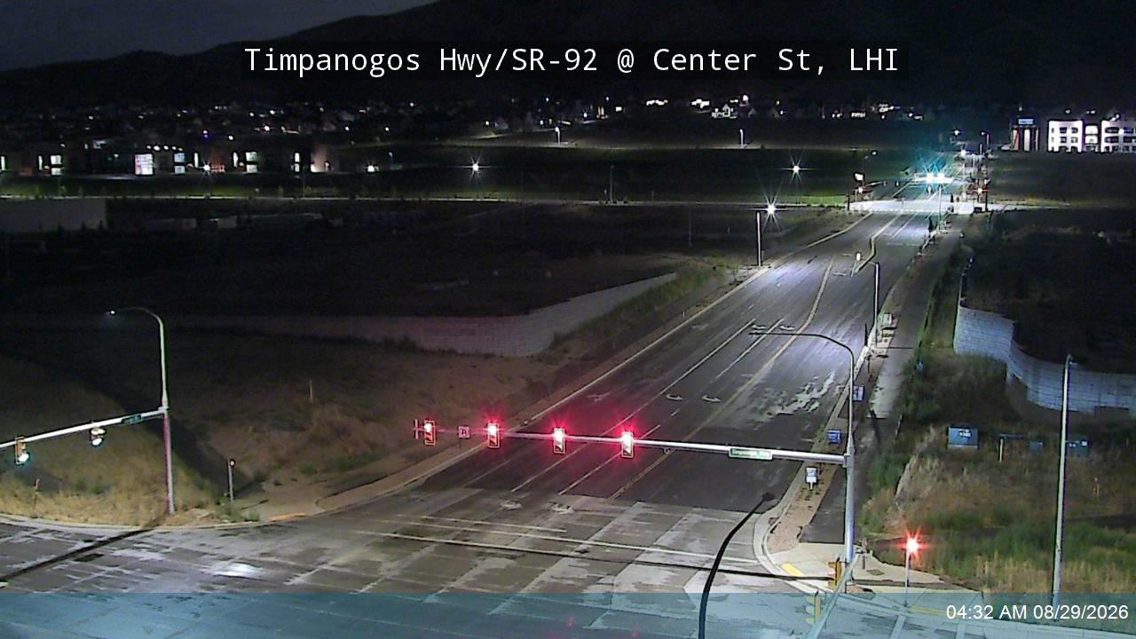 Timpanogos Hwy / 3500 N / SR-92 @ Center St, LHI live camera view