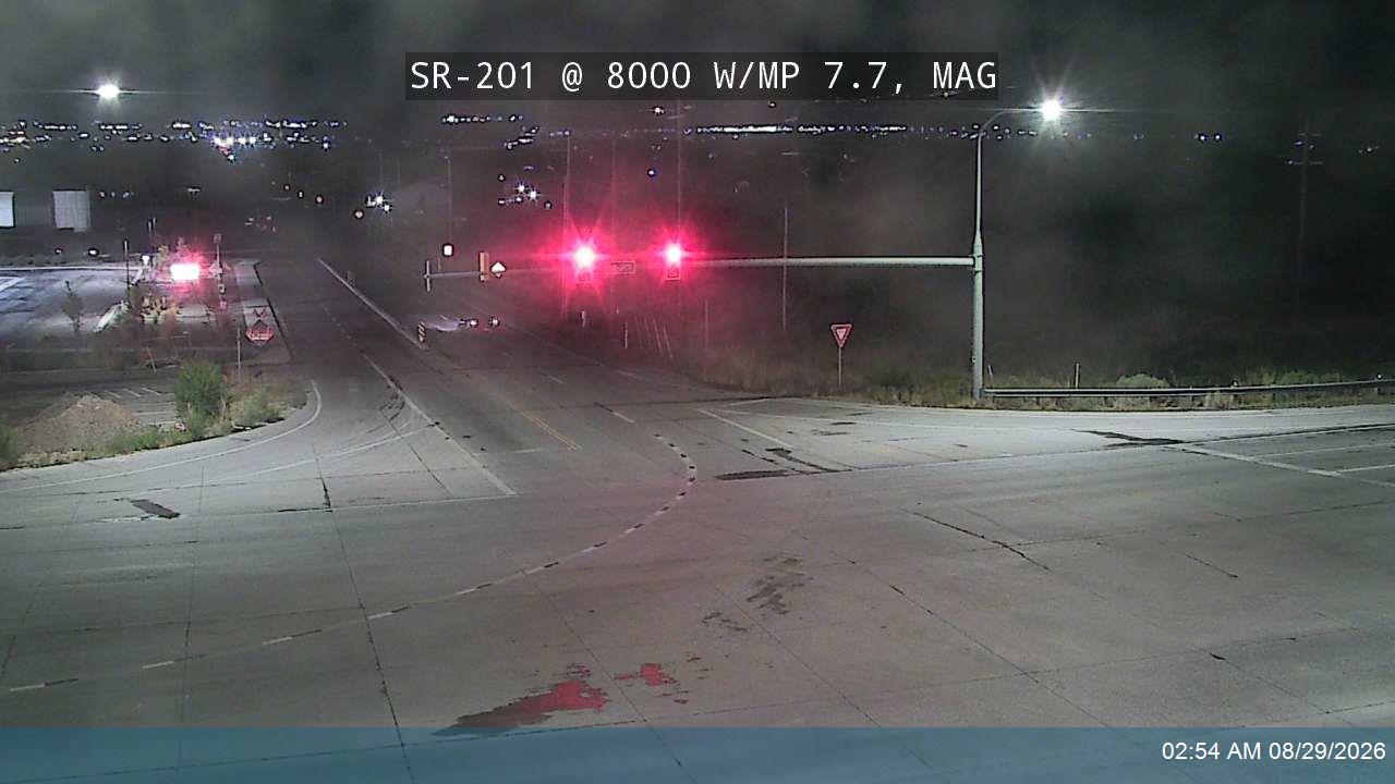 SR-201 @ 8000 W / MP 7.7, MAG live camera view