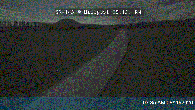 SR-143 @ Milepost 25.13, RN live camera view