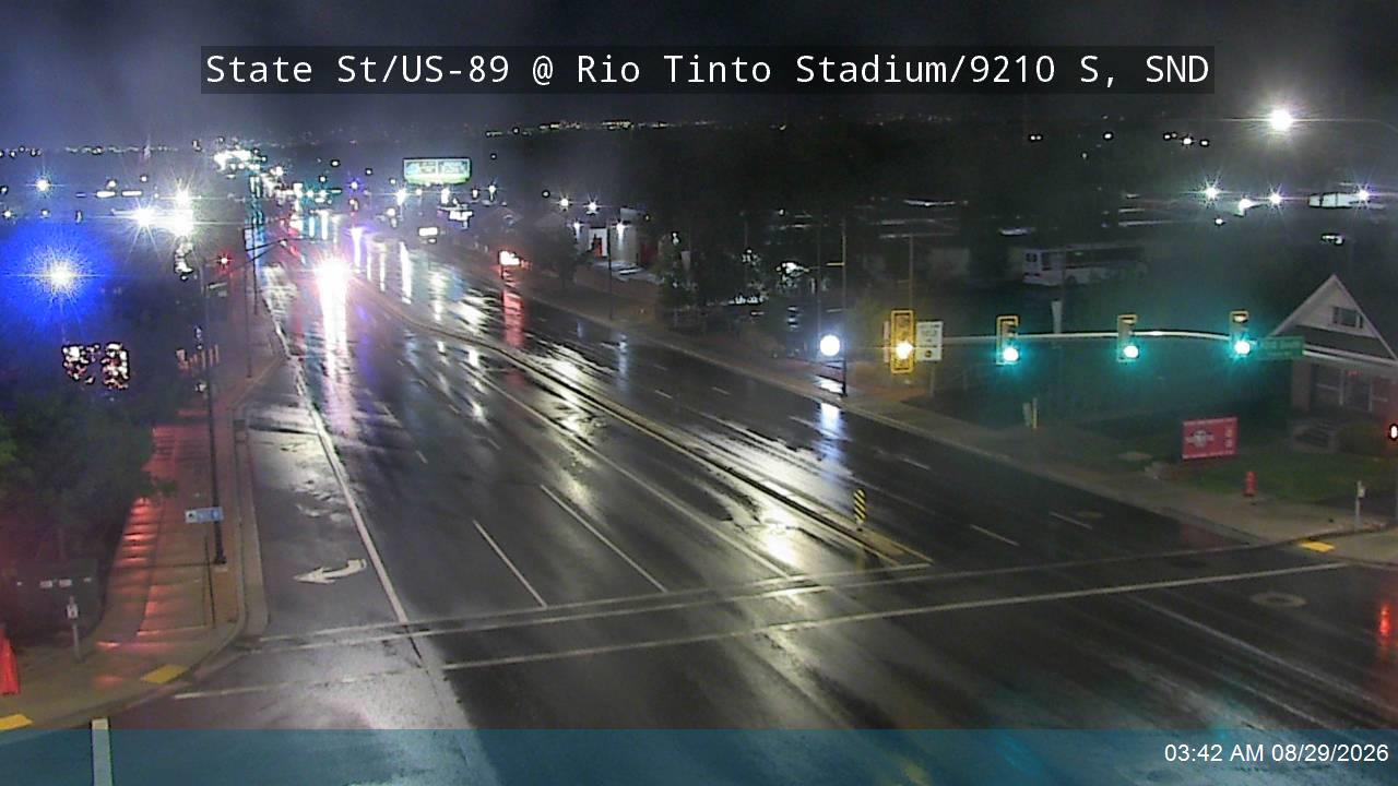State St / US-89 @ Rio Tinto Stadium / 9210 S, SND live camera view