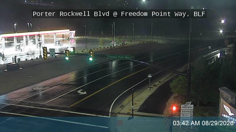 Porter Rockwell Blvd / SR-131 @ Freedom Point Way, BLF live camera view
