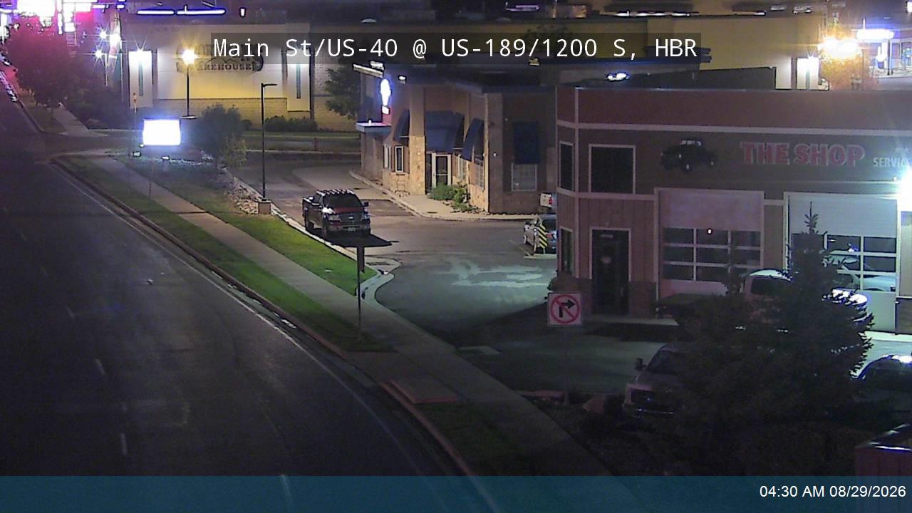 Main St / US-40 @ US-189 / 1200 S / MP 17.94, HBR live camera view