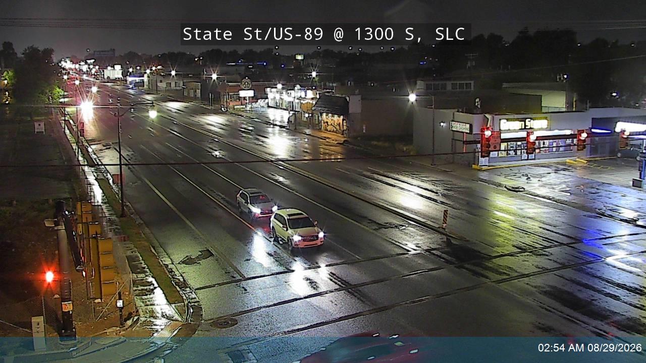 State St / US-89 @ 1300 S, SLC live camera view