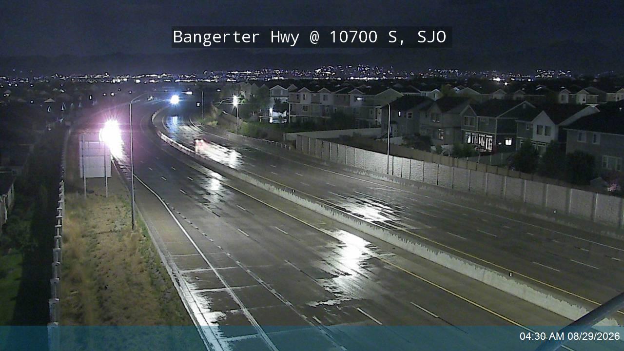 Bangerter Hwy / SR-154 @ 10700 S, SJO live camera view