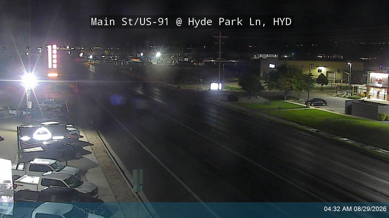 Main St / US-91 @ Hyde Park Ln, HYD live camera view