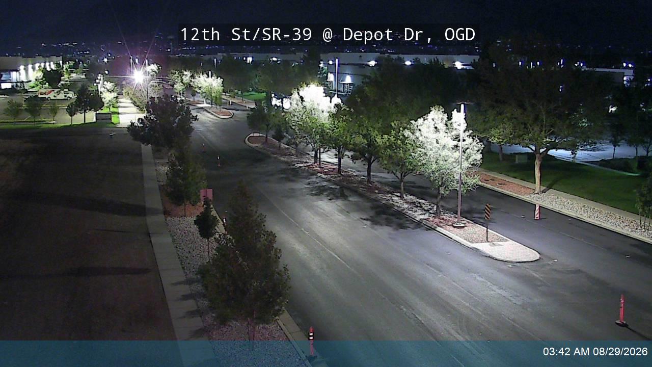 12th St / SR-39 @ Depot Dr / 700 W, OGD live camera view
