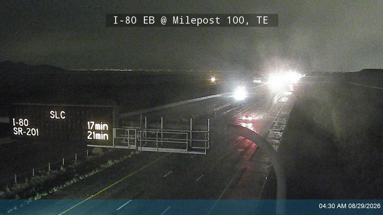I-80 EB @ Milepost 100, TE live camera view