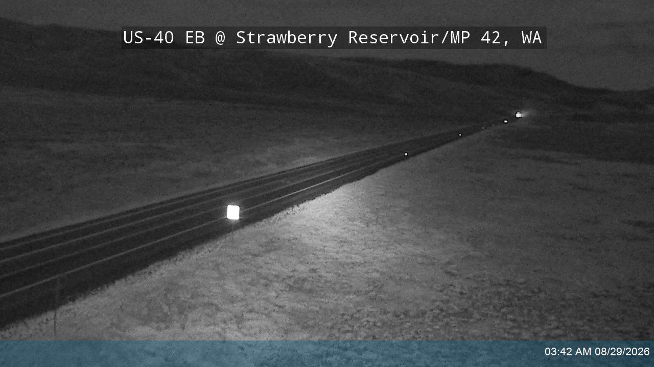 US-40 @ Strawberry Reservoir / MP 42, WA live camera view