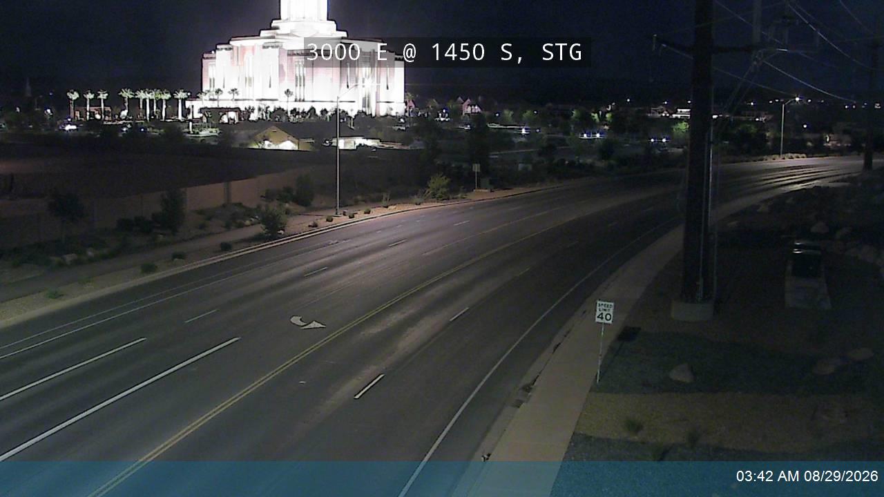 3000 E @ 1450 S, STG live camera view