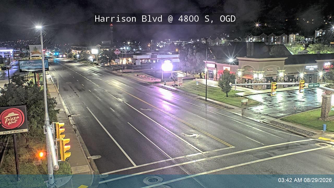 Harrison Blvd / 1200 E / SR-203 @ 4800 S / Edgewood Dr, OGD live camera view