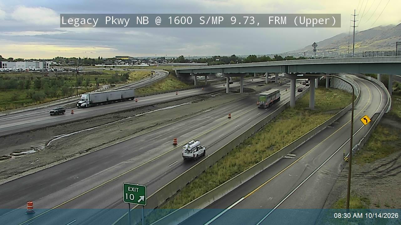 Legacy Pkwy / SR-67 NB @ 1600 S / MP 9.73, FRM (Upper) live camera view