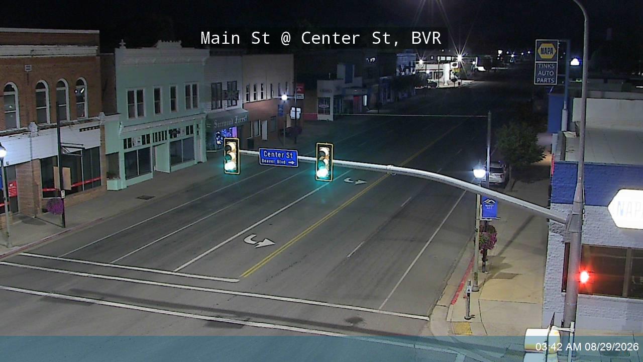 Main St / SR-160 @ Center St / SR-21, BVR live camera view