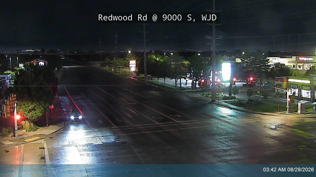 Redwood Rd / SR-68 @ 9000 S / SR-209, WJD live camera view