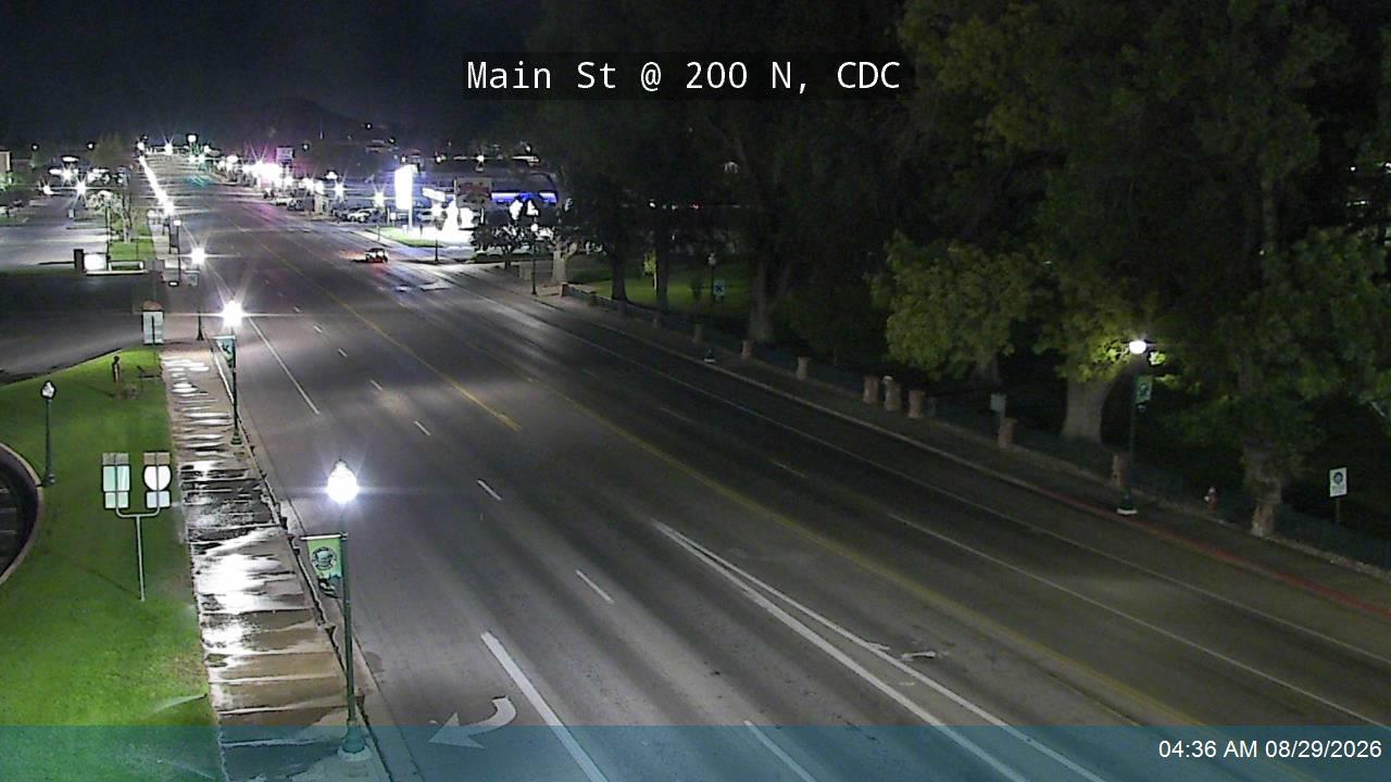 Main St / SR-130 @ 200 N / Freedom Blvd / SR-56, CDC live camera view