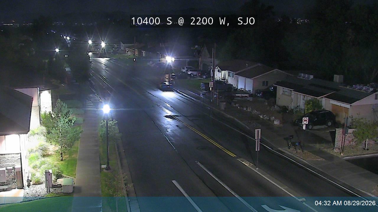 South Jordan Pkwy / 10400 S / SR-151 @ 2200 W, SJO live camera view